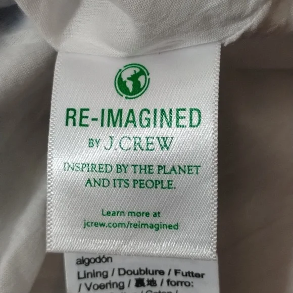 NWT J CREW Square Neck Off Shoulder Midi Dress Size 12